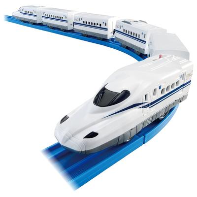 TAKARA TOMY Plarail соединяет множество возможностей Изменяйте скорость с игрушечным поездом Shinkansen N700S Для детей от 3 лет и старше Вперёд на железную дорогу!!