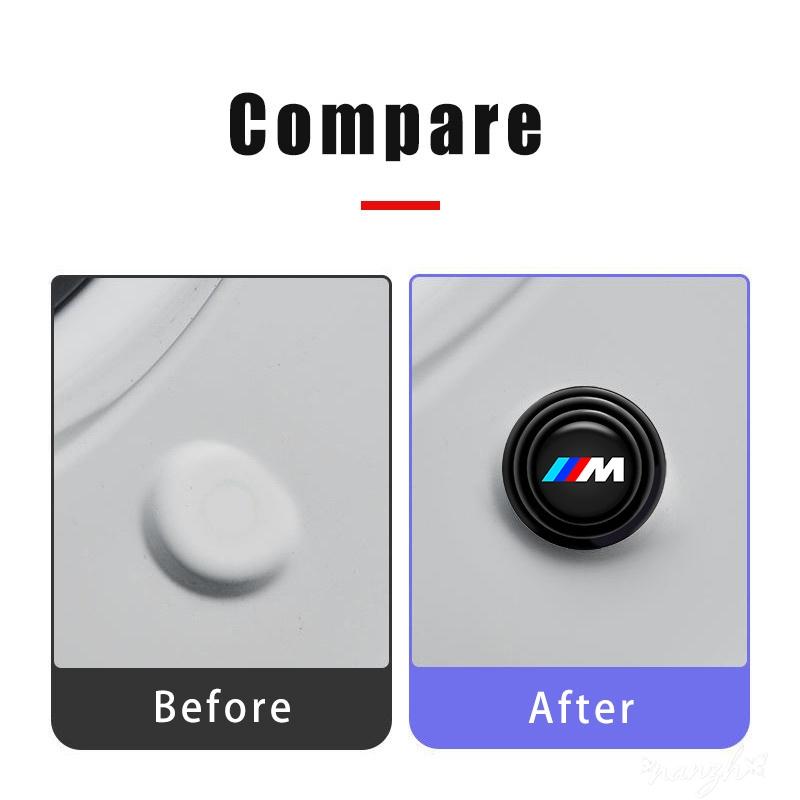Car Door Shockproof Pad For Bmw F20 F30 G20 F31 F34 F10 G30 F11 X3 F25 X4 I3 M3 M4 1 3 5 Series Anti-collision Silicone Sticker
