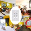 ZOERAX RJ45 Cat6 Ethernet Wall Plate with Female-Female Coupler Removable Compatible with Cat6/5/5e Ethernet Devices