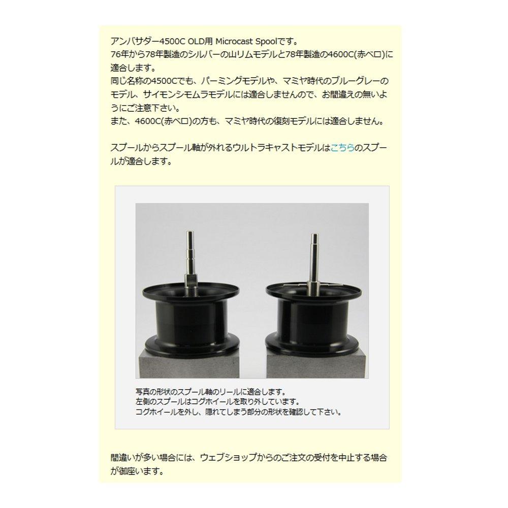 Доступная катушка MicrocastSpool Groove Depth 5mm Gunmetal AMB4550R-EF ms_amb4550r_ef_gmt