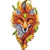 5D DIY Diamond Painting Colorful Fox Diamond Embroidery Mosaic Cross Stitch Rhinestone Decoration