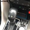 Аксессуары для интерьера для Mitsubishi Eclipse Cross 2017- 2024 2025 Накладка на ручку переключения передач из углеродного волокна Накладка Стайлинг автомобиля