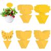 10-40PCS Sticky Insect Board Double-sided Strong Glue Sticky Traps Fruit Fly Traps Bug Pest Outdoor Plant Insect Catcher Sticker