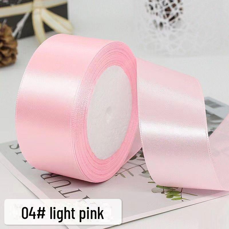 Рулон красной ленты 4 см для самодельных коробок для торта с розами и цветочных свадебных украшений