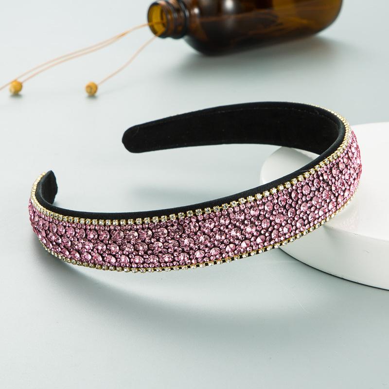 Luxury Crystal Wide Headbands For Women Girls Head Bands Fashion Hairbands Female Wash Face Hair Bands Hoop Hair Accessories