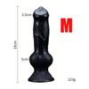 Realistic Huge Dog Dildo Anal Plug With Suction Cup Silicone Big Butt Plug Prostate Massager Adult Sex Toys for Men Women Sextoy