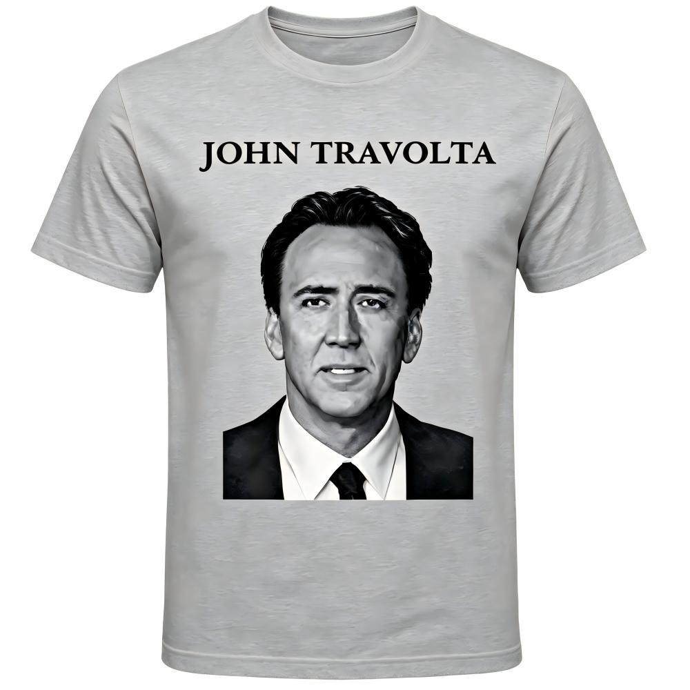 John Travolta Funny Meme T-Shirt