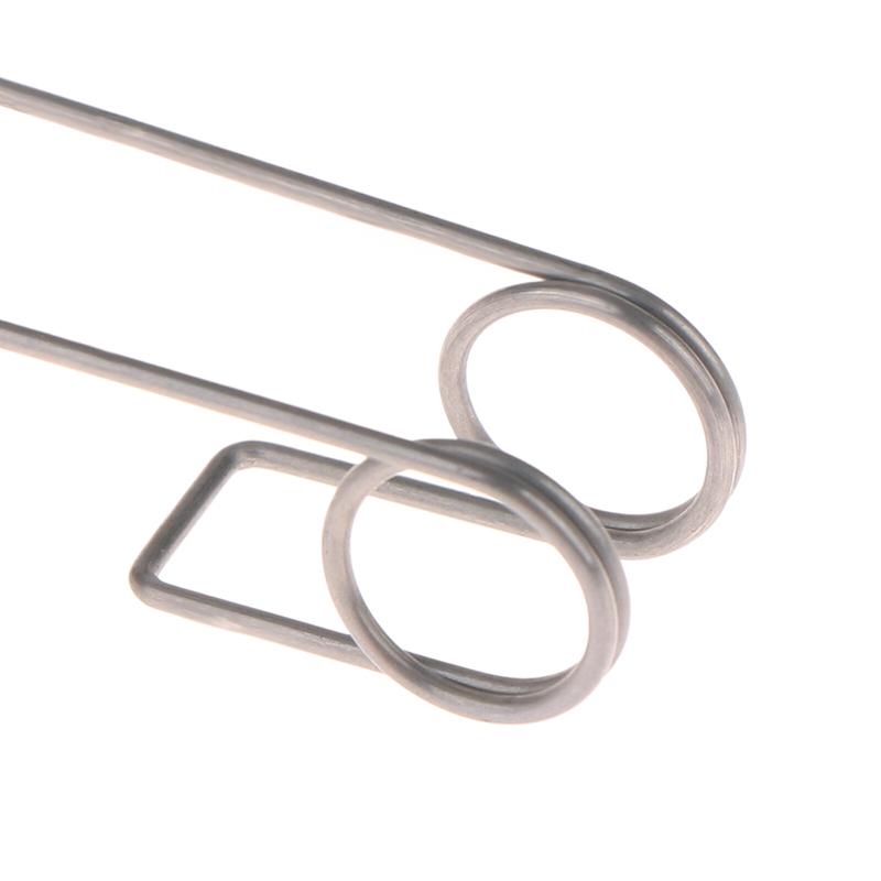 3Pcs Double Torsion Spring For Trash Can Stainless Steel 1.0Mm Wire Diameter 11Mm Outside D Strong Torsional Spring