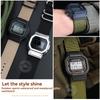 16-мм нейлоновый холщовый ремешок для Casio G-SHOCK GW6900/DW5600/GW-B5600/GM-5600/GA110/GA 2100, сменный ремешок для часов для активного отдыха