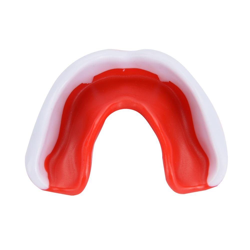 Профессиональная капа для защиты зубов, защита десен, инструмент для защиты в карате и боксе, красно-белая