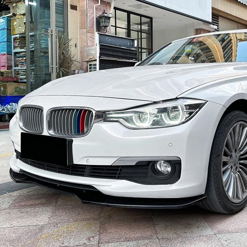 Front Bumper Lip Splitter Chin Spoiler For BMW 3 Series F30 F31 2013-2019 Standard Bumper Exterior Refit Body Kit Accessories