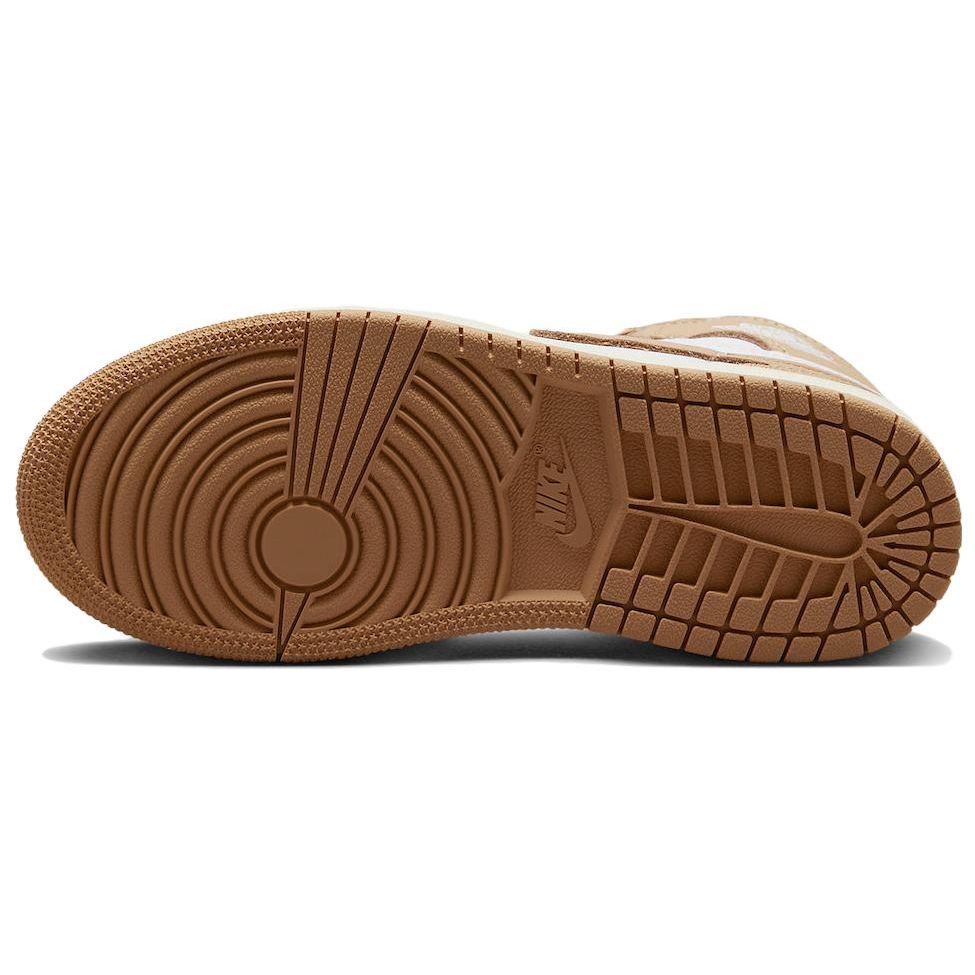 Женские кроссовки Air Jordan 1 Retro High OG Praline Tan White Sail FN6622-201