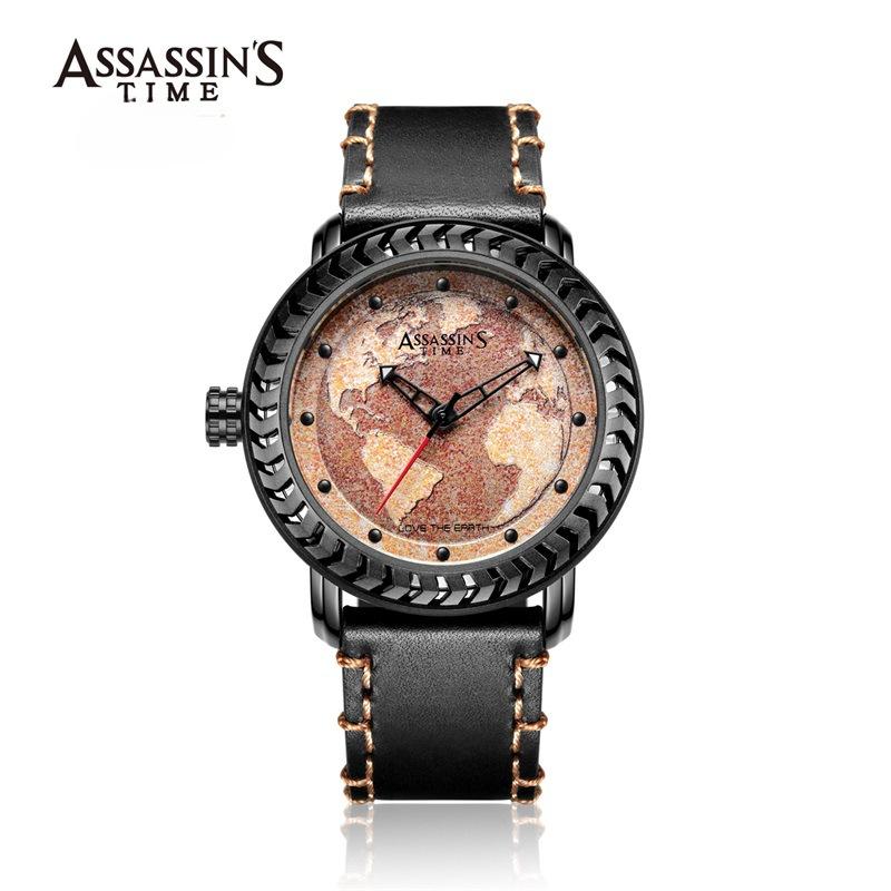 Мужские часы Новый стиль Персонализированные модные тенденции Мужские часы ремень Студенческие мужские часы