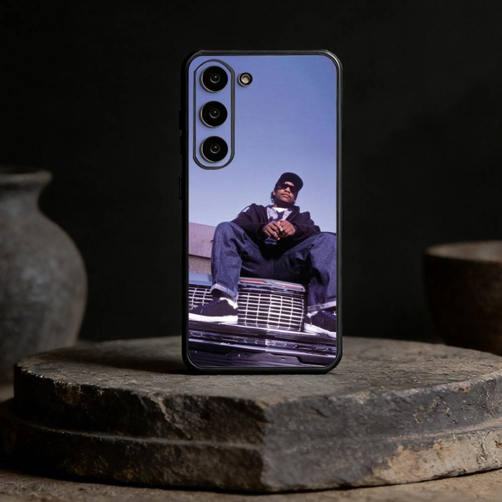 Чехол для телефона рэпера E-Eazy E для Samsung Galaxy A13, 21s, 22, 31, 32, 52, 53, 71, 72, 73, Мягкая черная крышка