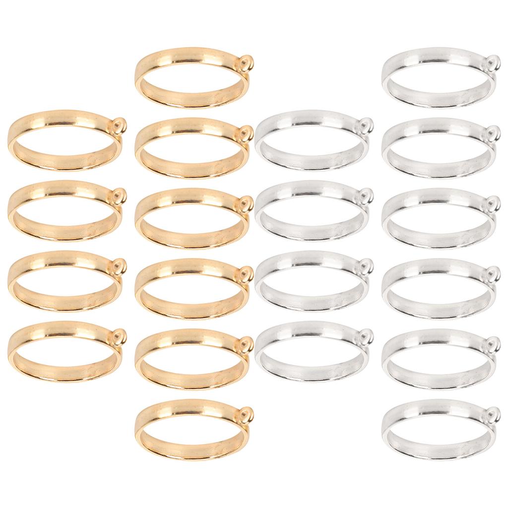 10 шт., подвески с круглой полой рамкой для изготовления ювелирных изделий своими руками, принадлежности для рукоделия