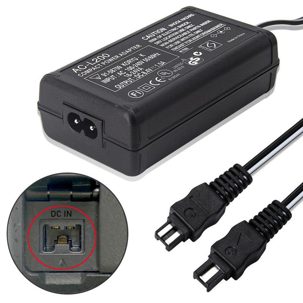 Зарядное устройство Sony DCR-SX40/SX41 8,4 В 1,5 А Адаптер AC-L200