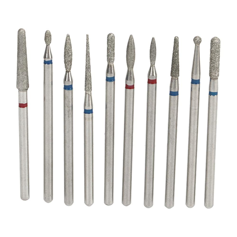 30pcs Portable & Durable Nail Drill Bits Set Professional Nail Art Accessory Organization