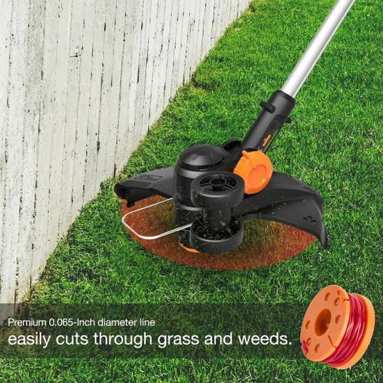 4/6 шт. сменные детали лески для катушки, триммер для травы с крышкой для WORX WA0010