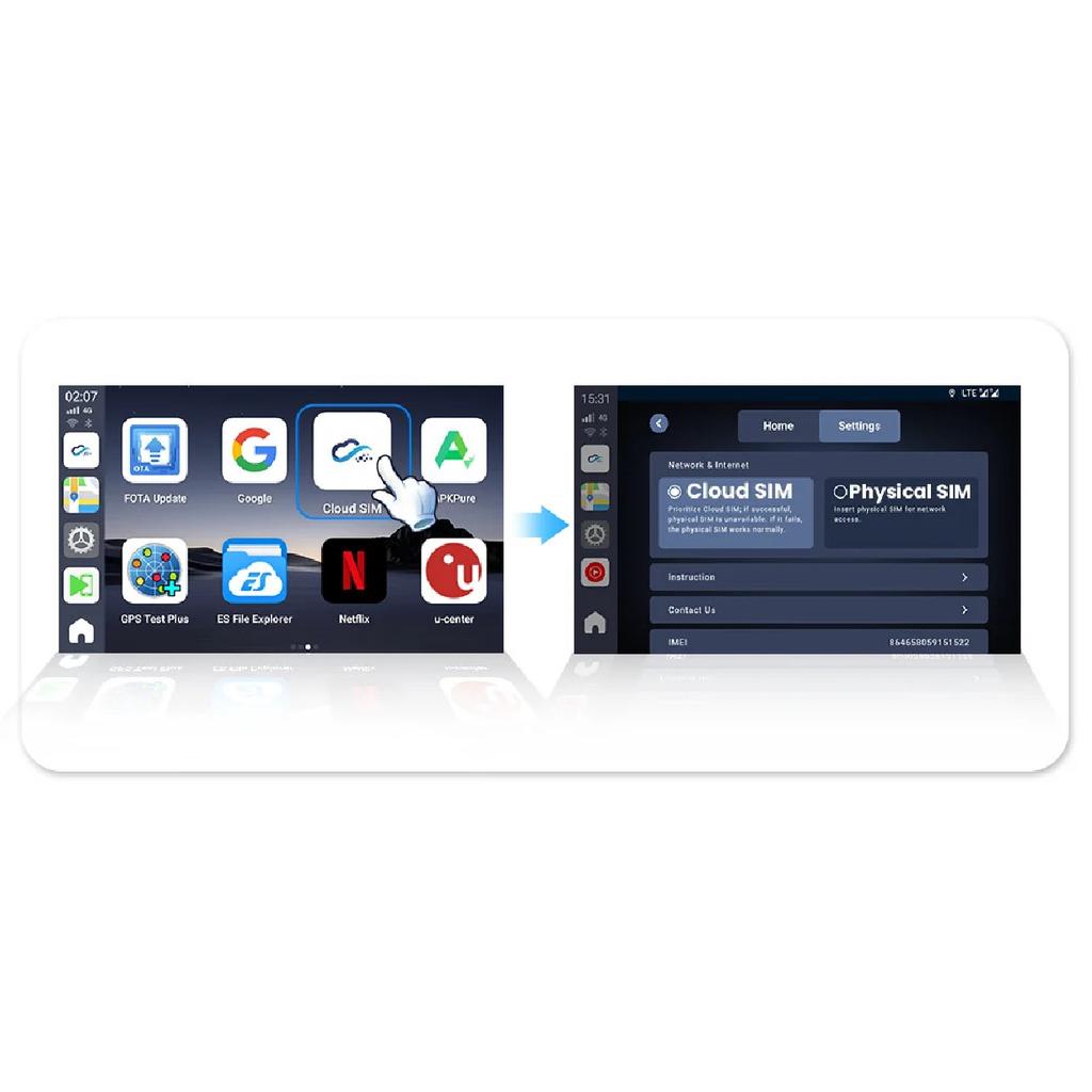 Carlinkit Android 13 Carplay Ai Box 8GB 128GB QCM6125 8-ядерный CarPlay Android Auto Беспроводной для Онлайн ТВ Netfilx Youtube IPTV