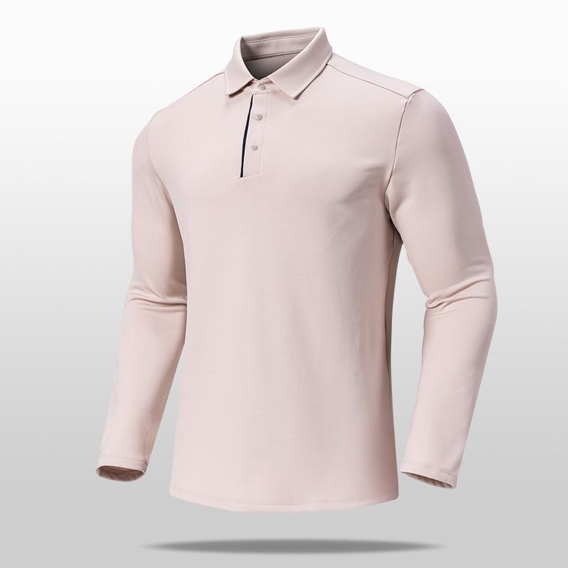 Autumn And Winter New Sweater Trend Casual Long-Sleeved Men'S Soft Bottoming Shirt Fashion Brocade Polyester Sweater