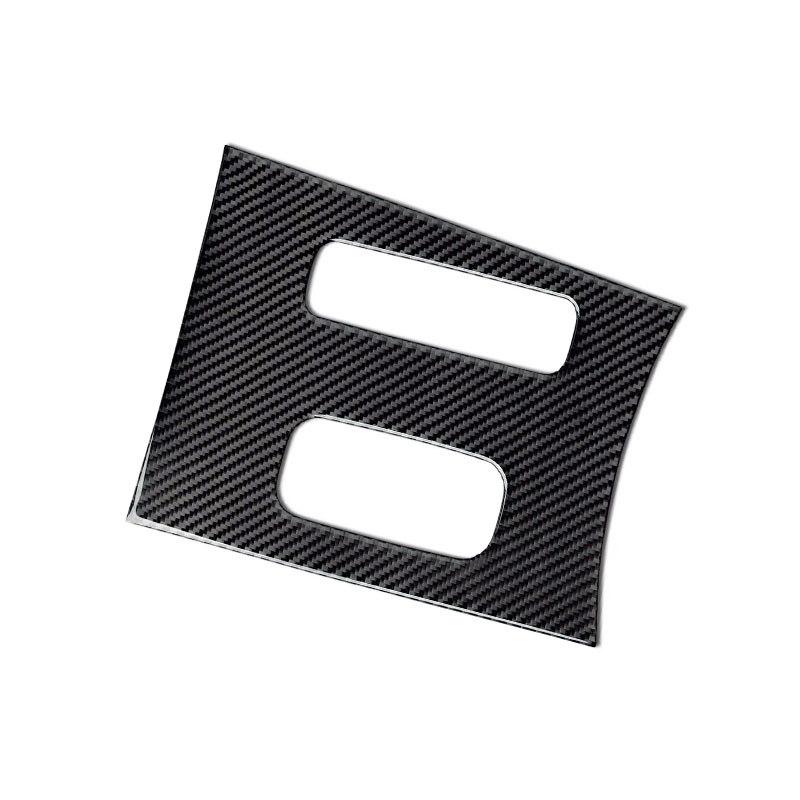 For Chrysler 300 300C 2011 2012 2013 2014 Soft Carbon Fiber Car Styling Center Control Gear Shift Panel Frame Cover Trim