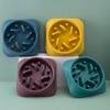 Slow Feeder Bowl Anti-Slip Dog Slow Eating Bowl Anti-Choking Puzzle Feeder Maze Pet Feeder Dog Food Bowl for Dogs