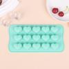 1Pc 15 Hole Three-Dimensional Heart-Shaped Silicone Mold Diy Chocolate Ice Grid Mousse Mold Soft Candy Baking Mold