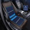 Роскошная автомобильная охлаждающая подушка на сиденье из ПУ-кожи, USB 12В/24В, Универсальная охлаждающая накидка на переднее сиденье с вентилятором, Автомобильная внутренняя охлаждающая подкладка на сиденье