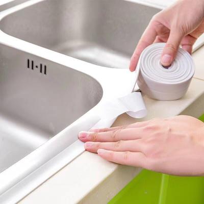 3,2 м ПВХ, уплотнительная лента для раковины для ванны, самоклеящаяся водонепроницаемая наклейка на стену, устойчивая к плесени, лента для края раковины для ванной комнаты, кухонные аксессуары