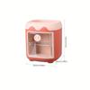 1 шт. Kawaii Pig Pen Pen Pendant Pot Holder Brush Storage Box Organizer Multifunction Washi Tape Canvas Office Supplies