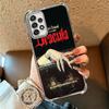 Gothic Vampire Scarlet Art Plating Phone Case For Samsung A17 A07 A37 A57 A16 A56 A15 A55 A14 A54 A13 A53 A26 A36 A25 A35 A24 A3