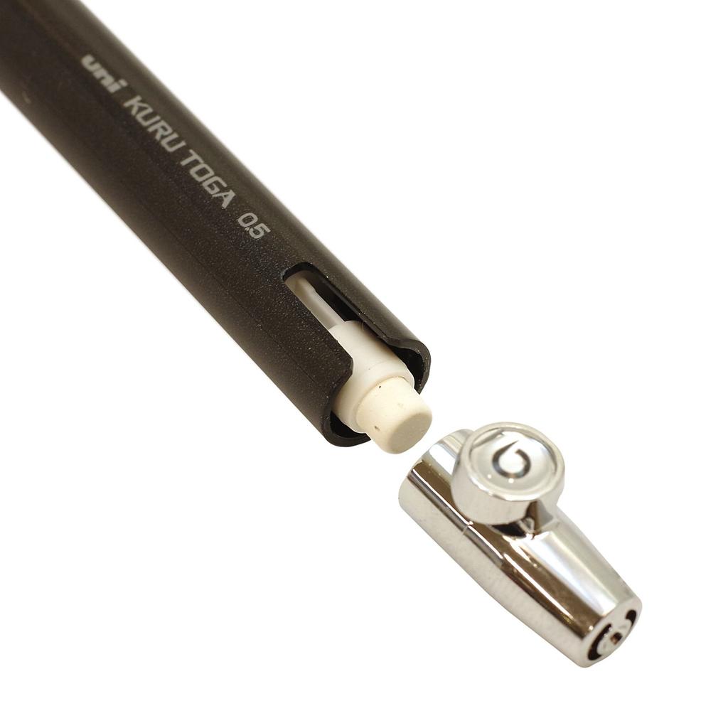 Mitsubishi Pencil Механический карандаш Kurutoga с резиновым грипом, розовый, 0,5 M56561P.13