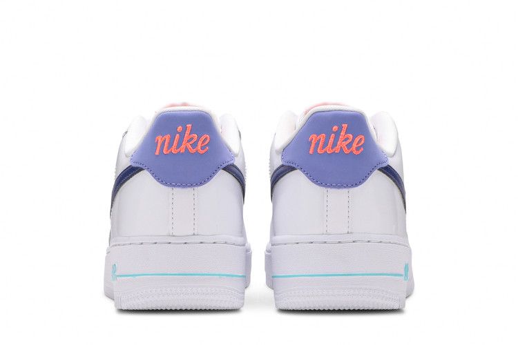 Nike Air Force 1 Low LV8 White Dark Purple (GS)