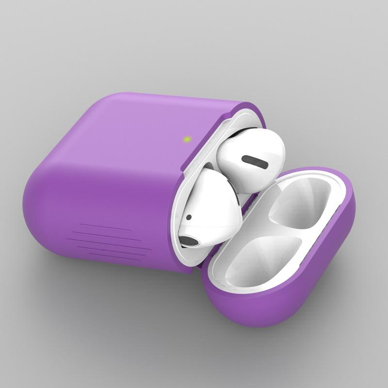 AirPods Soft Silicone Protective Case for Apple 1st/2nd Gen - Universal Wireless Earbuds Cover