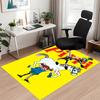 Pip and Posy Printed Carpetrugfor Office Chair Living Room Bedroom Kitchen Room Decor Gifts