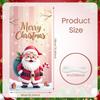 Reindeer Decoration Christmas Tree Christmas Banner Winter Banner Theme Santa Claus Banner For Christmas Party Indoor Festive