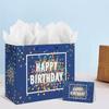Reusable Birthday Gift Bag Colorful Gift Boxes Party Decoration Boxes  for Birthday, Baby Shower