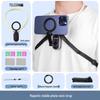 Taixun Adjustable Magnetic Neck and Chest Mount for Mobile Phones - Hands-Free Support for Sports and Fishing from a First-Person Perspective