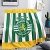 1Pc Sporting FC Print Flannel Blanket, High quality Comfortable for All Seasons, Home Decor, Warmth and Comfort, Perfect for Gifts