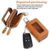 POPETPOP Key Case, Smart Key Compatible, Coin Case, Key Holder, Smart Key Case, Car,