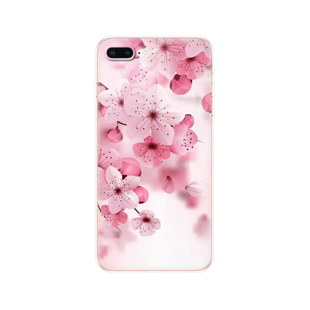 Силиконовый чехол для iPhone 7 8, полный защитный чехол на 360°, чехол для Apple IPhone 7 Plus, чехол для телефона IPhone 8 plus