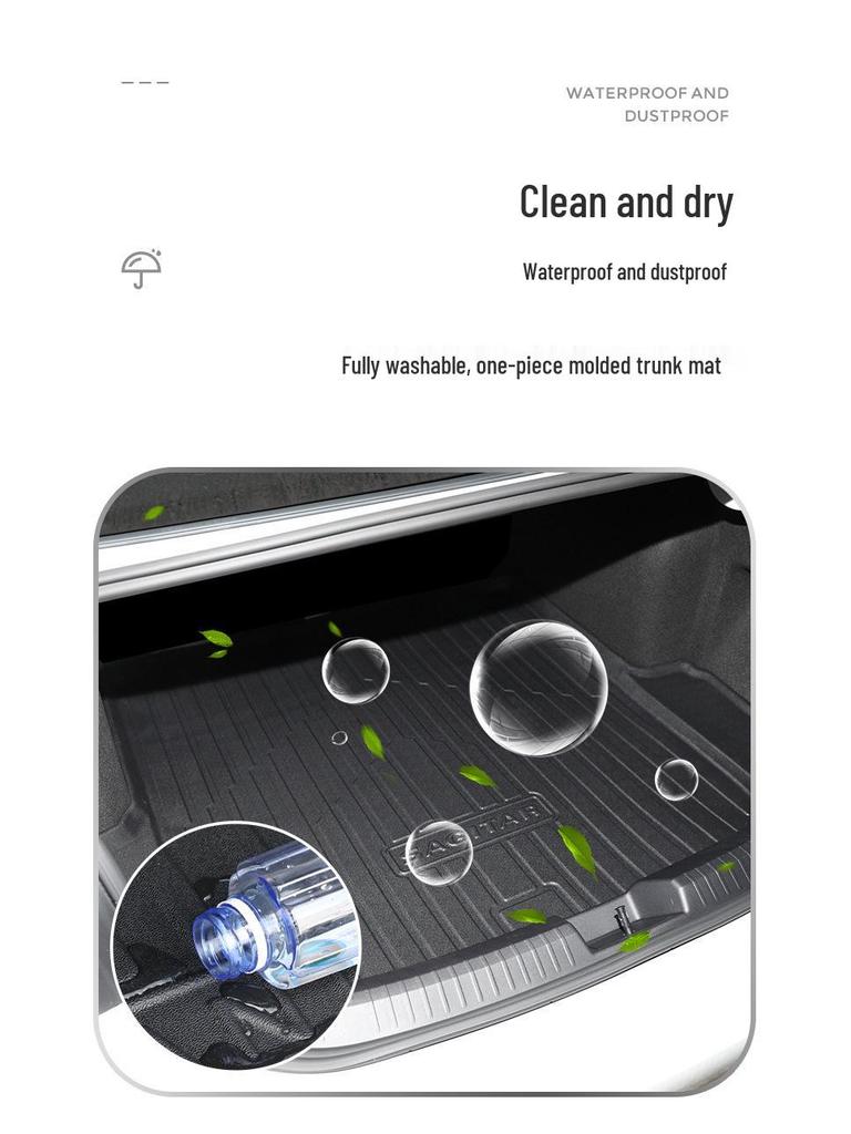 Коврик в багажник 2024 Toyota Prado: Внутренняя модификация для заднего кофра