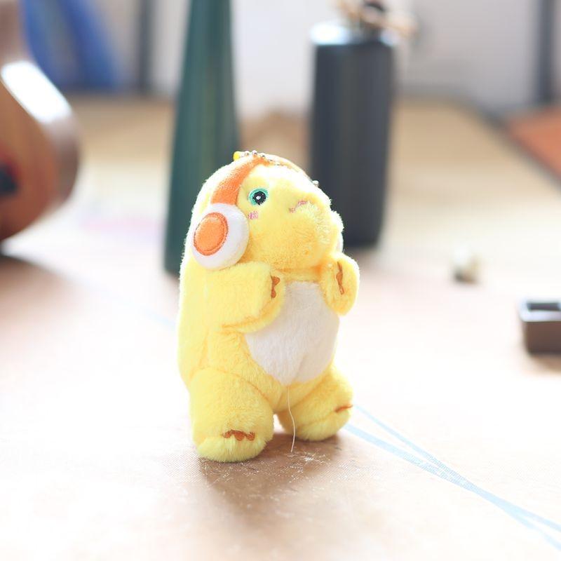 Восхитительный мини-плюшевый брелок в виде динозавра, мягкая и приятная на ощупь мультяшная кукла для сумок