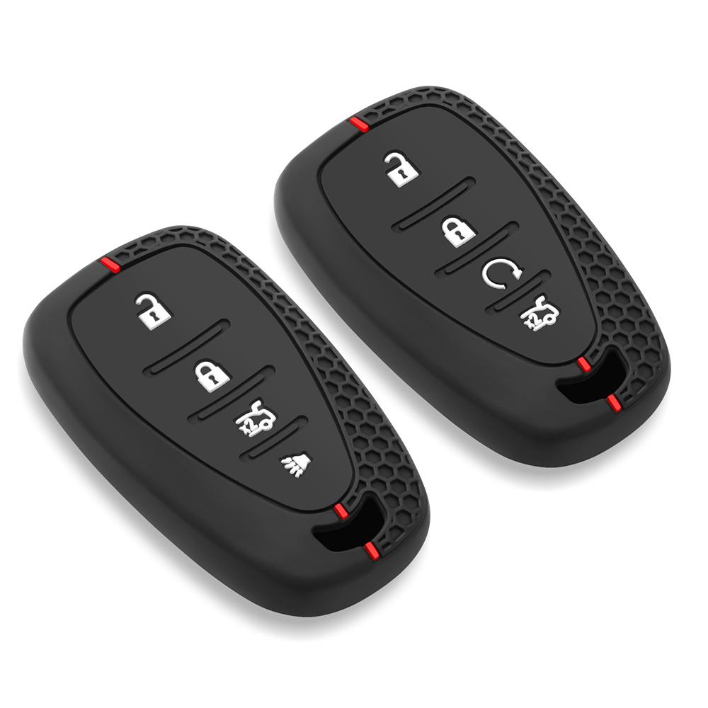 Силиконовый чехол для автомобильного пульта дистанционного управления для Chevrolet Cruze Volt Malibu Equinox Camaro 2016 2017 2018 2019 держатель для брелка