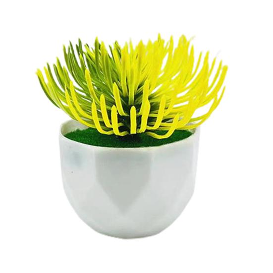 Привлекательное моделирование горшечных растений, долговечное, 2 цвета, устойчивое к ультрафиолетовому излучению.