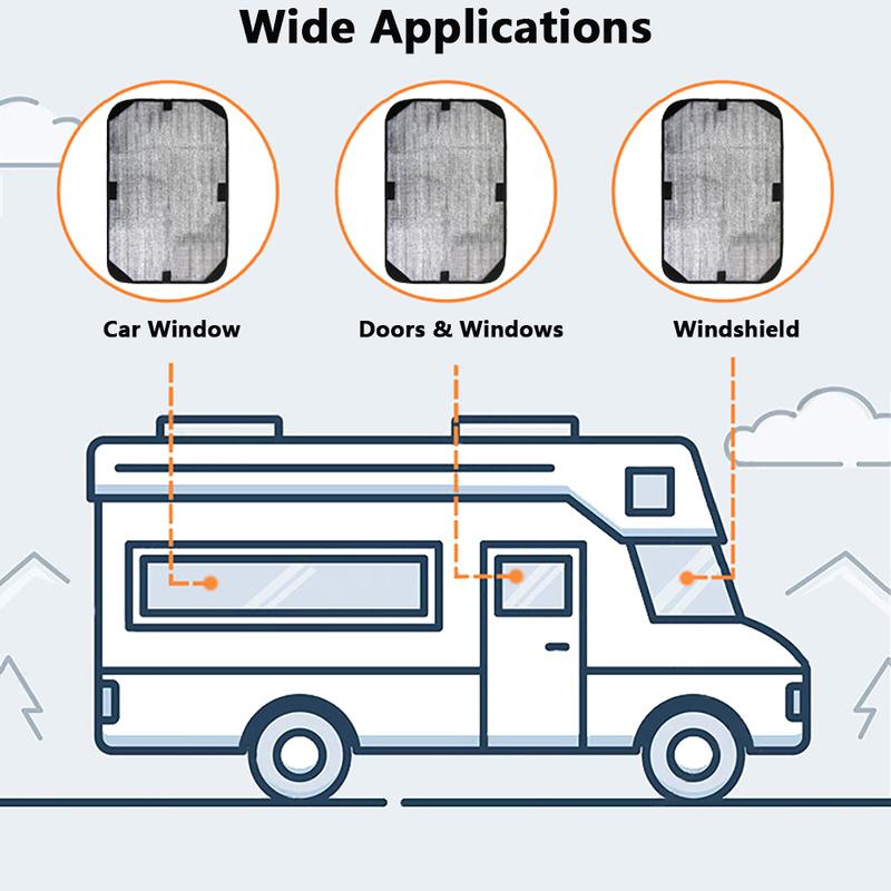 UV Protection Door Window Covers  Window shield Sun Shade Blocker Car Window Sun Shades Door Window Screen Cover