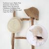 Summer Princess Casual Beach Hat Straw Cap Lace Baby Hat Panama Cap