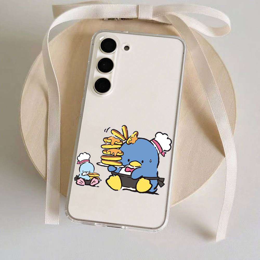 Милый Чехол-Смокинг Сэм для Samsung Galaxy S21 S22 S23 S24 S25ULTRA FE Ultra Plus5G A52S Прозрачный Чехол