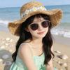 Straw hat big brim summer sun hat travel vacation beach hat sun hat