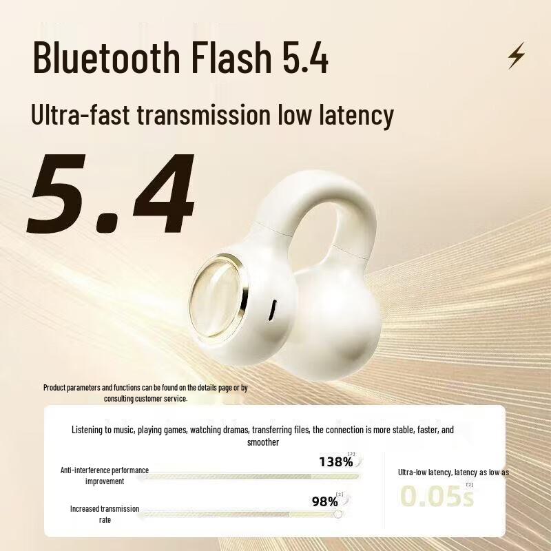 Bluetooth-гарнитура Lenovo ThinkPlus с зажимом на ухо